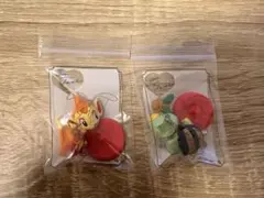 ポケモンチョコエッグ旅立ちの3匹ヒコザル＆ナエトル