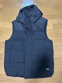 ZABA ブラック フード付きベスト