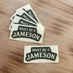 非売品 JAMESON ジェムソン ウイスキー シール ステッカー 5枚 グッズ