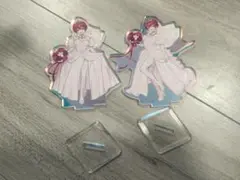 ホロライブ　一番くじ　宝鐘マリン　オーロラアクリルスタンド　2種セット