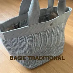 BASIC TRADITIONAL ヘリンボントートバッグ