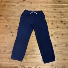 RALPH LAUREN/ポロラルフローレンロゴ刺繍 ネイビー長ズボン