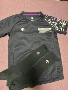 DESCENTE バレーボールシャツとソックスセット