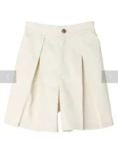 アースミュージックエコロジー　ショートパンツ　タックパンツ