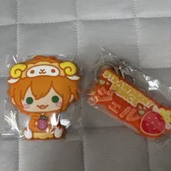 すとぷり❤️ジェル❤️ネームラバーキーホルダー、ラバーミラー