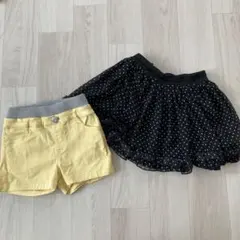 女の子　スカート&短パン　120cm まとめ売り