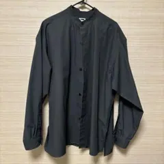 H beauty and youth バンドカラーシャツ