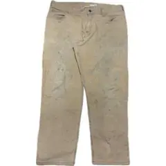 Carhartt ワークパンツ ベージュ ダメージあり