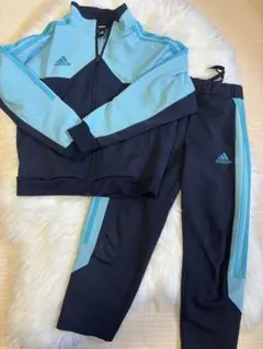 adidas ジャージ 水色ジャージセット