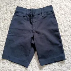 ネイビー 半ズボン ウエストゴム付き