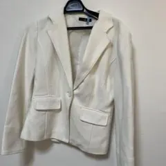 ホワイト テーラードジャケット