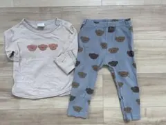 ミッフィー　上下セットコーデ