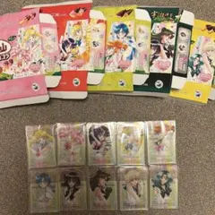 【限定1セット】美少女戦士セーラームーン×明治コラボ クリアカード　コンプリート
