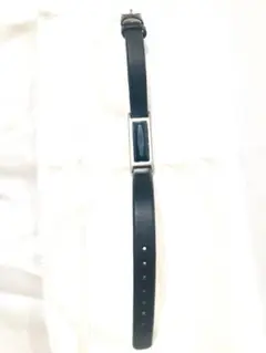 【美品・正規品】スワロフスキー レザー ブレスレット ブラック クリスタル 黒