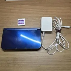 New Nintendo 3DS LL メタリックブルー　充電器ウルトラムーン