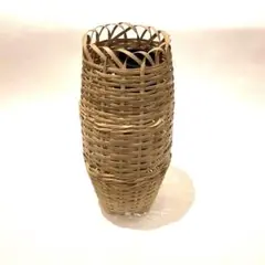 茶道具 花入 那古野籠 表千家 即中斎好 小倉宗朋 新品未使用 茶道具 花入 那古野籠 表千家 即中斎好 小倉宗朋 新品未使用