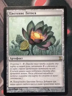 睡蓮の花 Lotus Bloom 霊気池の驚異　ロシア語　露語　2枚セット　初版