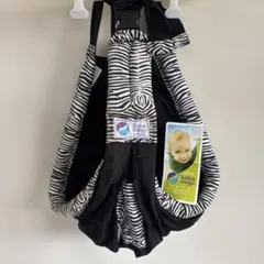 ババスリング BABASLINGS ベビースリング　ゼブラ柄　冊子つきのサムネイル
