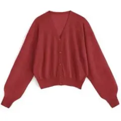 グレイル　GRL シアーニットカーディガン　[sm111] カーディガン