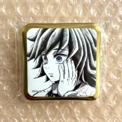 鬼滅の刃 ufotable DINING 鬼滅シアター スクエア缶バッジ 義勇