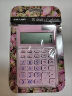 SHARP EL-M335-PX シャープ　電卓　ピンクのサムネイル