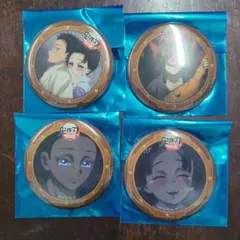 鬼滅の刃 カフェ 第4期 狛治 恋雪 ランダム 缶バッジ 4個