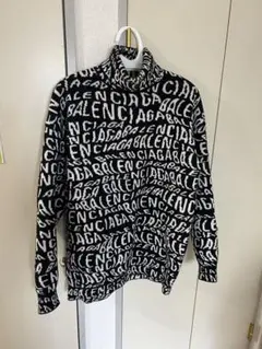 BALENCIAGA ロゴタートルネックニット fw2019/2020のサムネイル