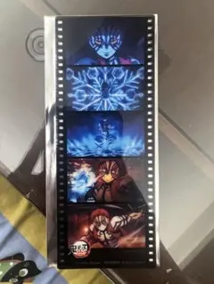 中国限定 鬼滅の刃 猗窩座 フィルムカード フィルムコマ風クリアカード