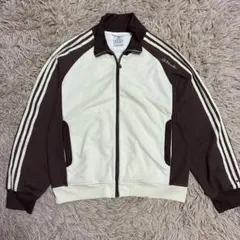 Y*a様 adidas 80s トラックジャケット ブラウン ベージュ 在原みゆ