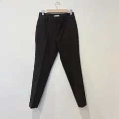 美品✨　プラステ テーパードパンツ スラックス センタープレス ブラウン　茶　S