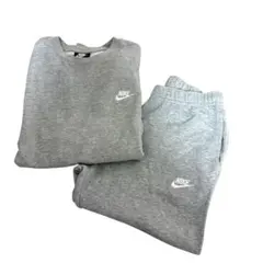 ナイキ スウェット上下 セットアップ グレー