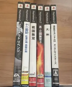PS2ゲームソフト 6本セット まとめ売り