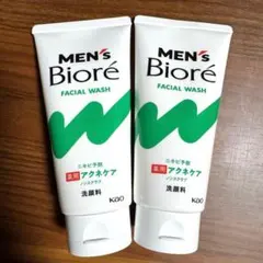 メンズビオレ　薬用アクネケア洗顔　130g 2個まとめてのサムネイル