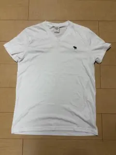 Abercrombie & Fitch VネックTシャツ ホワイト Sのサムネイル