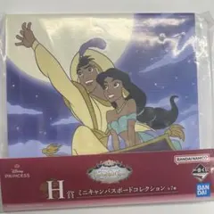 一番くじ ディズニープリンセス H賞 ミニキャンバスボード アラジン