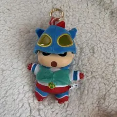 クレヨンしんちゃん アクション仮面 ぬいぐるみ マスコット キーホルダー