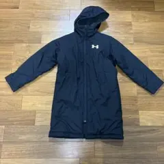 Under Armour ベンチコート 黒 フード付き　ジュニア