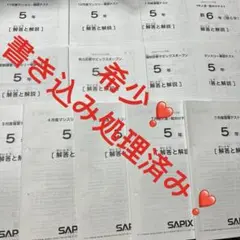 2025年最新】サピックス 5年 11月の人気アイテム - メルカリ