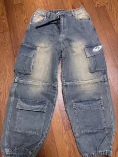 A＇GEM/9 × .kom 『A＇gem/エージェム』 セパレートデニムパンツ