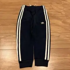 adidas ジャージ 3本ライン 紺　size110cm