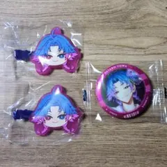 夜半子タろ みにコレ 前髪クリップ 缶バッジ 18TRIP エイトリ 夜班