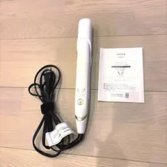 絹女　KINUJO W ストレートヘアアイロン ホワイト DS100