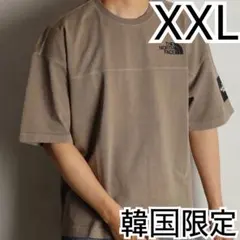 新品】ノースフェイス Tシャツ ベージュブラウン XL - メルカリ