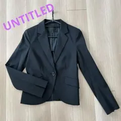 美品✨　UNTITLED テーラードジャケット　黒　Mサイズ