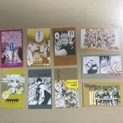 ジャンプ キャラクターズガムコレクション 9枚 まとめ売り