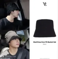 ジョングク着用 VARZAR バケットハット 韓国 ロゴ bucket hat