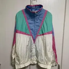 totes ジップアップ マルチカラー ナイロンジャケット 長袖