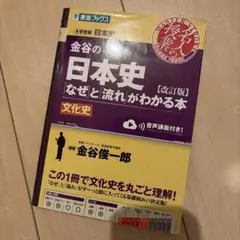 金谷の日本史「なぜ」と「流れ」がわかる本 文化史