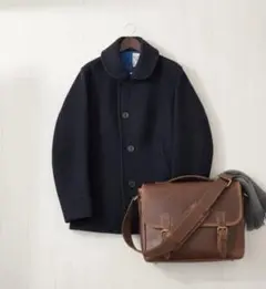 Orcival＊ピーコート＊サイズ4(Mサイズ相当)ネイビー