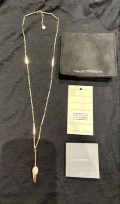 エンポリオアルマーニバタフライ蝶ネックレス42154